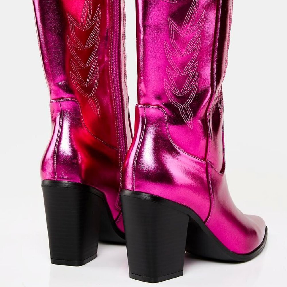 METALLIC RIDEM RODEO GURL Cowboy Boots ( BRAND NEW !!!! ) - Picture 3 of 7